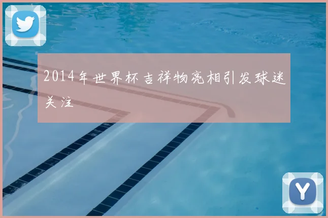 2014年世界杯吉祥物亮相引发球迷关注