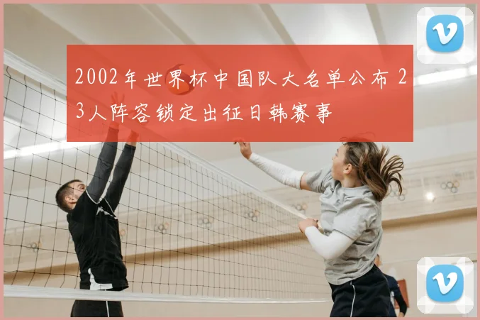 2002年世界杯中国队大名单公布 23人阵容锁定出征日韩赛事
