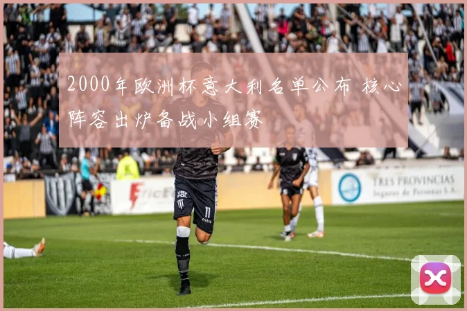 2000年欧洲杯意大利名单公布 核心阵容出炉备战小组赛